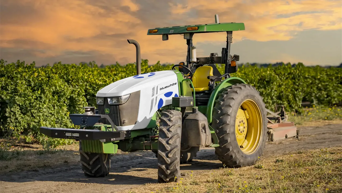 Autonomous tractor startup Bluewhite raises $39 million in Series C funding